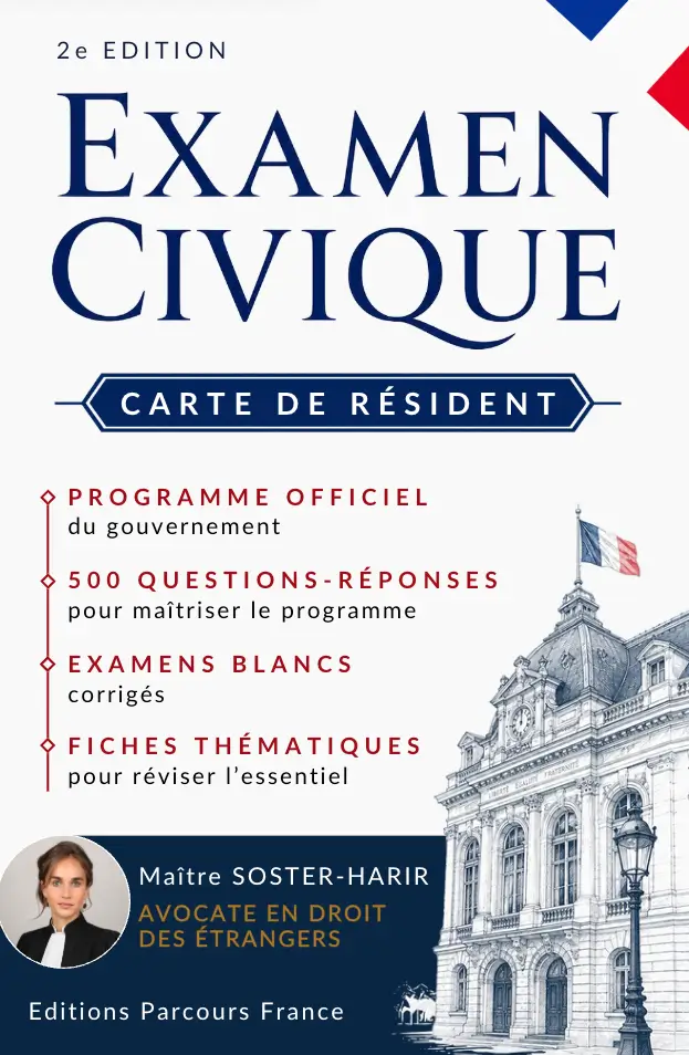 Examen civique - Carte de résident, 500 questions-réponses